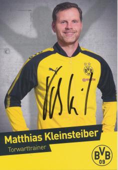 Matthias Kleinsteiber  2017/2018  Borussia Dortmund Fußball Autogrammkarte original signiert 