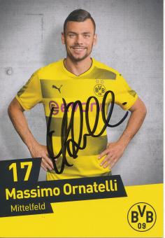 Massimo Ornatelli  2017/2018  Borussia Dortmund Fußball Autogrammkarte original signiert 