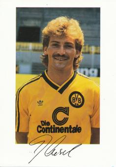 Michael Lusch  Borussia Dortmund Fußball Autogrammkarte Druck signiert 