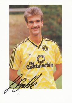 Günter Breitzke  Borussia Dortmund Fußball Autogrammkarte Druck signiert 
