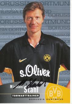 Michael Stahl  1999/2000  Borussia Dortmund Fußball Autogrammkarte original signiert 