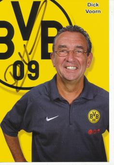 Dick Voorn  2005/2006  Borussia Dortmund Fußball Autogrammkarte original signiert 