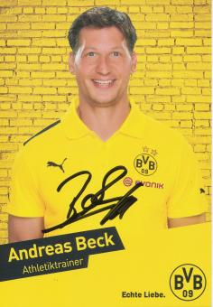 Andreas Beck  2012/2013   Borussia Dortmund Fußball Autogrammkarte original signiert 