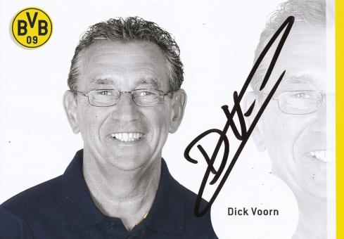 Dick Voorn  2006/2007   Borussia Dortmund Fußball Autogrammkarte original signiert 
