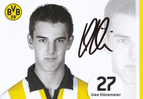 Uwe Hünemeier  2006/2007   Borussia Dortmund Fußball Autogrammkarte original signiert 