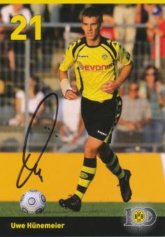 Uwe Hünemeier  2009/2010   Borussia Dortmund Fußball Autogrammkarte original signiert 