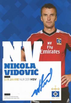 Nikola Vidovic  2012/2013  Hamburger SV Fußball Autogrammkarte original signiert 