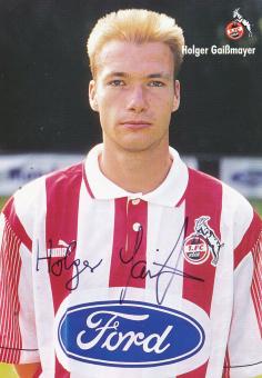 Holger Gaißmayer 1995/96  FC Köln Fußball Autogrammkarte original signiert 