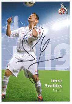 Imre Szabics  2005/2006  FC Köln Fußball Autogrammkarte original signiert 