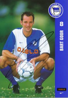 Bart Goor  2001/2002  Hertha BSC Berlin Fußball Autogrammkarte original signiert 