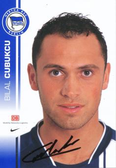 Bilal Cubukcu  2007/2008  Hertha BSC Berlin Fußball Autogrammkarte original signiert 