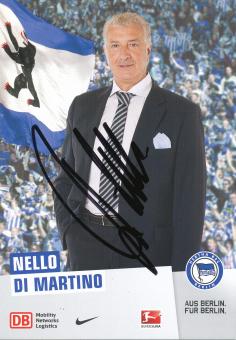 Nello Di Martino  2010/2011  Hertha BSC Berlin Fußball Autogrammkarte original signiert 