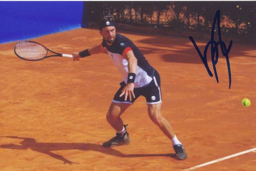 Nikoloz Basilashvili  Georgien  Tennis  Foto original signiert 