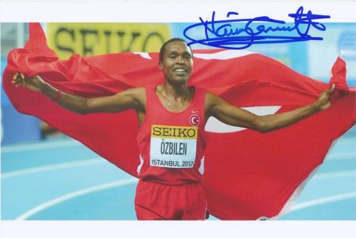 Kaan Kigen Özibilen  Türkei  Leichtathletik Foto original signiert 