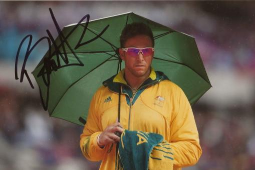 Ben Harradine  Australien  Leichtathletik Foto original signiert 