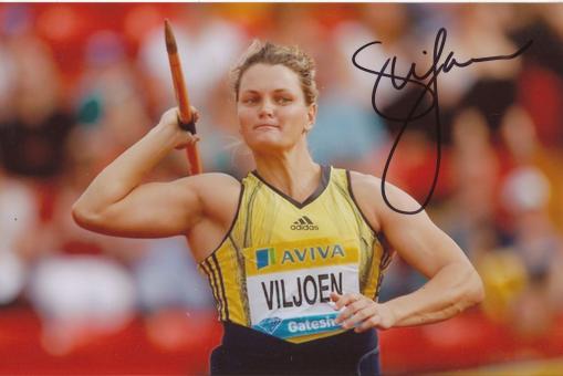 Sunette Viljoen  Südafrika  Leichtathletik Foto original signiert 