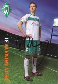 Kevin Artmann  2008/2009  SV Werder Bremen Fußball Autogrammkarte original signiert 