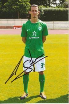 Aleksandar Stevanovic  SV Werder Bremen Fußball Foto original signiert 