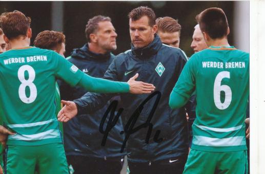Marco Grote   SV Werder Bremen Fußball Foto original signiert 