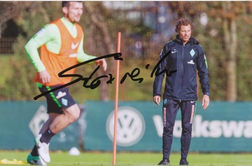 Günter Stoxreiter  SV Werder Bremen Fußball Foto original signiert 