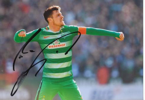 Zlatko Junuzovic  SV Werder Bremen Fußball Foto original signiert 