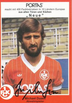 Bruno Hübner  1981/82  FC Kaiserslautern  Fußball Autogrammkarte original signiert 