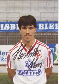 Herbert Hoos  1984/85  FC Kaiserslautern  Fußball Autogrammkarte original signiert 