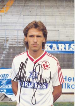 Stefan Glaser  1984/85  FC Kaiserslautern  Fußball Autogrammkarte original signiert 