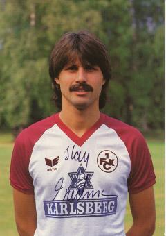 Kay Friedmann  1986/87  FC Kaiserslautern  Fußball Autogrammkarte original signiert 