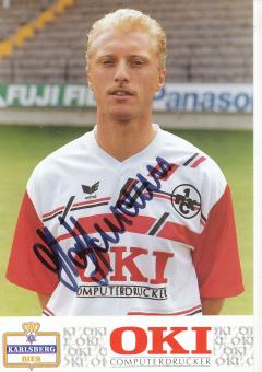 Guido Hoffmann  1990/91  FC Kaiserslautern  Fußball Autogrammkarte original signiert 