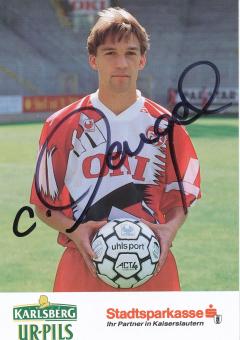 Christoph Dengel  1992/93  FC Kaiserslautern  Fußball Autogrammkarte original signiert 