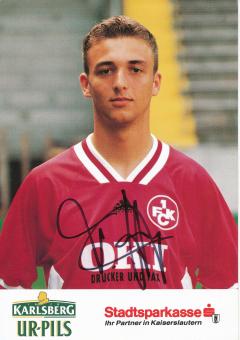 Thomas Hengen  1994/95  FC Kaiserslautern  Fußball Autogrammkarte original signiert 