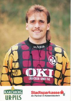 Andreas Reinke  1994/95  FC Kaiserslautern  Fußball Autogrammkarte original signiert 
