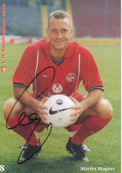 Martin Wagner  1999/2000  FC Kaiserslautern  Fußball Autogrammkarte original signiert 