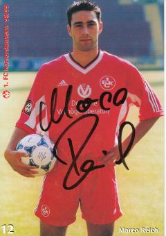 Marco Reich  1999/2000  FC Kaiserslautern  Fußball Autogrammkarte original signiert 