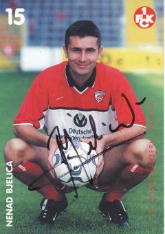 Nenad Bjelica  2001/2002  FC Kaiserslautern  Fußball Autogrammkarte original signiert 