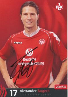 Alexander Bugera  2007/2008  FC Kaiserslautern  Fußball Autogrammkarte original signiert 
