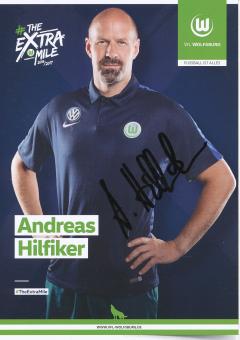 Andreas Hilfiker  2016/2017  VFL Wolfsburg  Fußball Autogrammkarte original signiert 