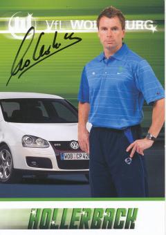 Bernd Hollerbach  2007/2008  VFL Wolfsburg  Fußball Autogrammkarte original signiert 