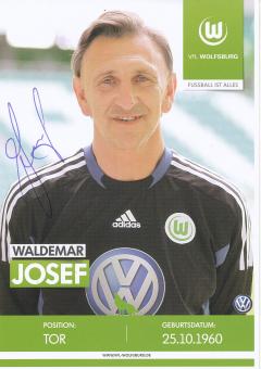 Waldemar Josef  Traditionsteam  VFL Wolfsburg  Fußball Autogrammkarte original signiert 