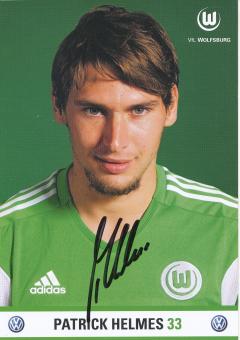Patrick Helmes  2011/2012  VFL Wolfsburg  Fußball Autogrammkarte original signiert 