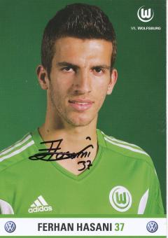 Ferhan Hasani  2011/2012  VFL Wolfsburg  Fußball Autogrammkarte original signiert 