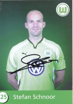 Stefan Schnoor  2000/2001  VFL Wolfsburg  Fußball Autogrammkarte original signiert 
