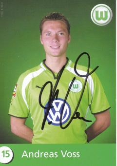 Andreas Voss  2000/2001  VFL Wolfsburg  Fußball Autogrammkarte original signiert 