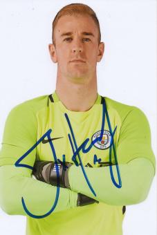 Joe Hart  Manchester City  Fußball Autogramm Foto original signiert 