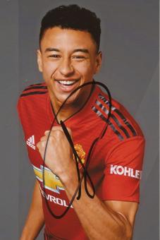 Jesse Lingaard  Manchester United  Fußball Autogramm Foto original signiert 