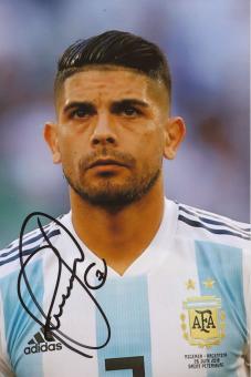 Ever Banega  Argentinien  Fußball Autogramm Foto original signiert 