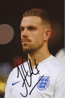 Jordan Hendersson  England  Fußball Autogramm Foto original signiert 