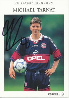 Michael Tarnat  1998/1999 FC Bayern München Fußball Autogrammkarte original signiert 