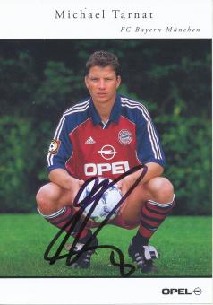 Michael Tarnat  1999/2000  FC Bayern München Fußball Autogrammkarte original signiert 